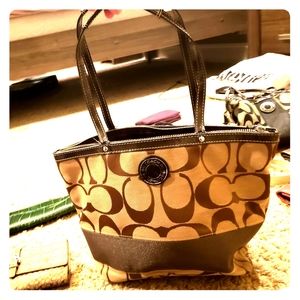 Brown Coach purse